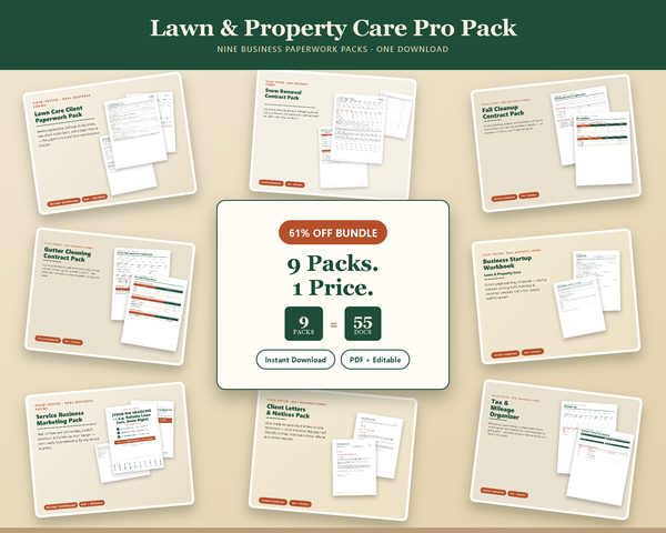 Lawn & Property Care Pro Pack