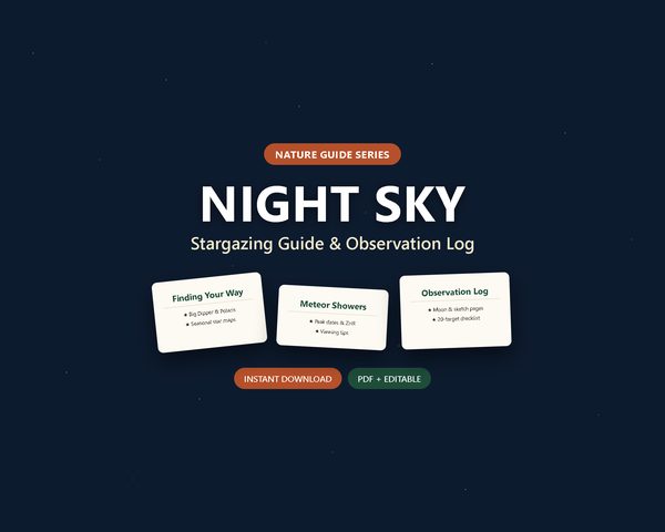 Night Sky — Stargazing Guide & Observation Log