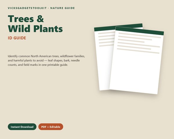 Trees & Wild Plants ID Guide